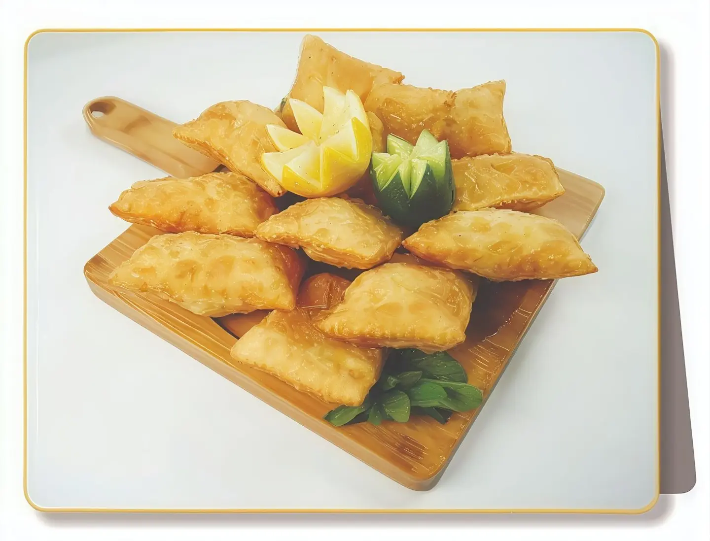 Puff With Vegetables And Potatoes - Small
