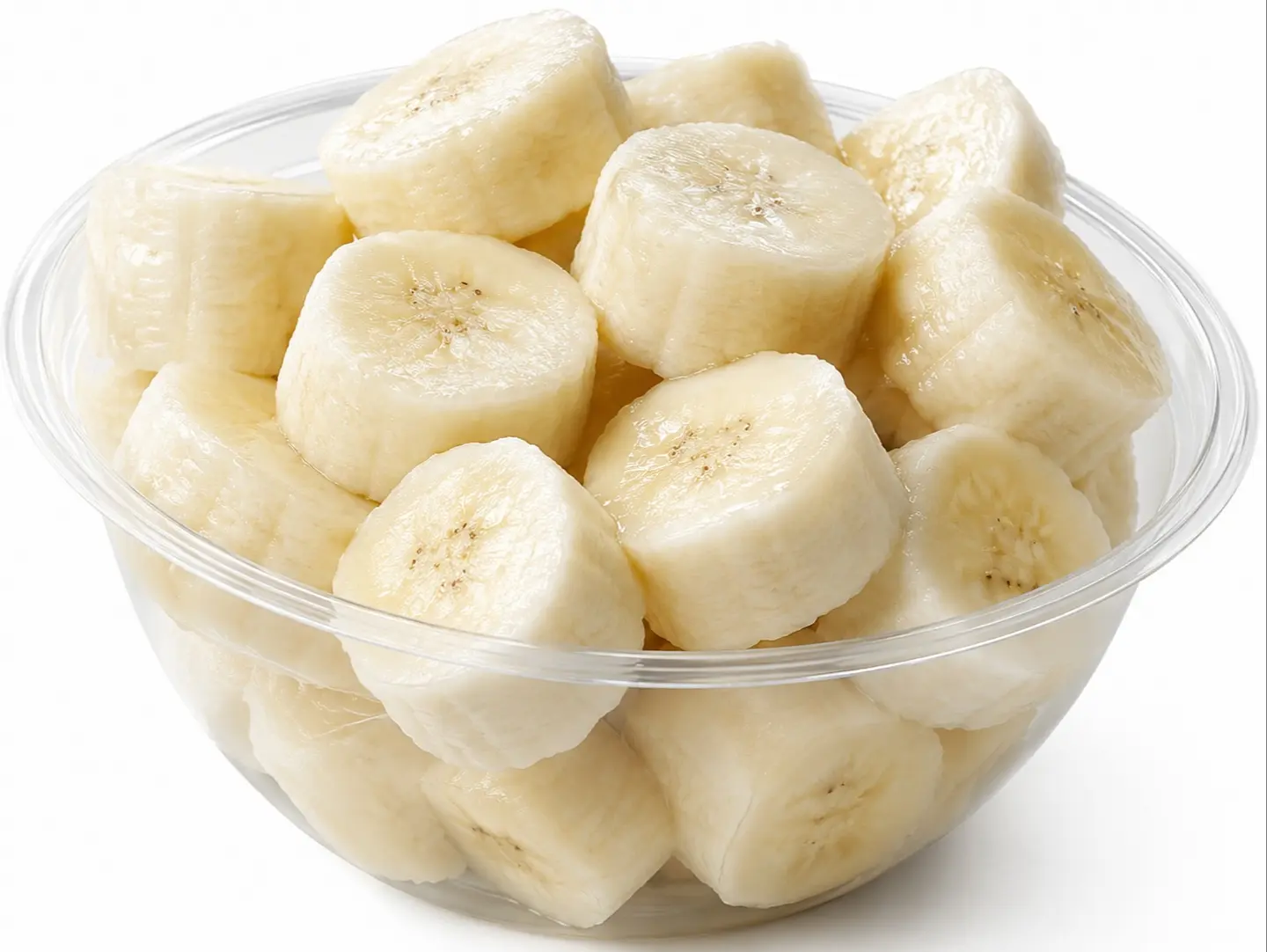 Fresh Banana Pieces Dish