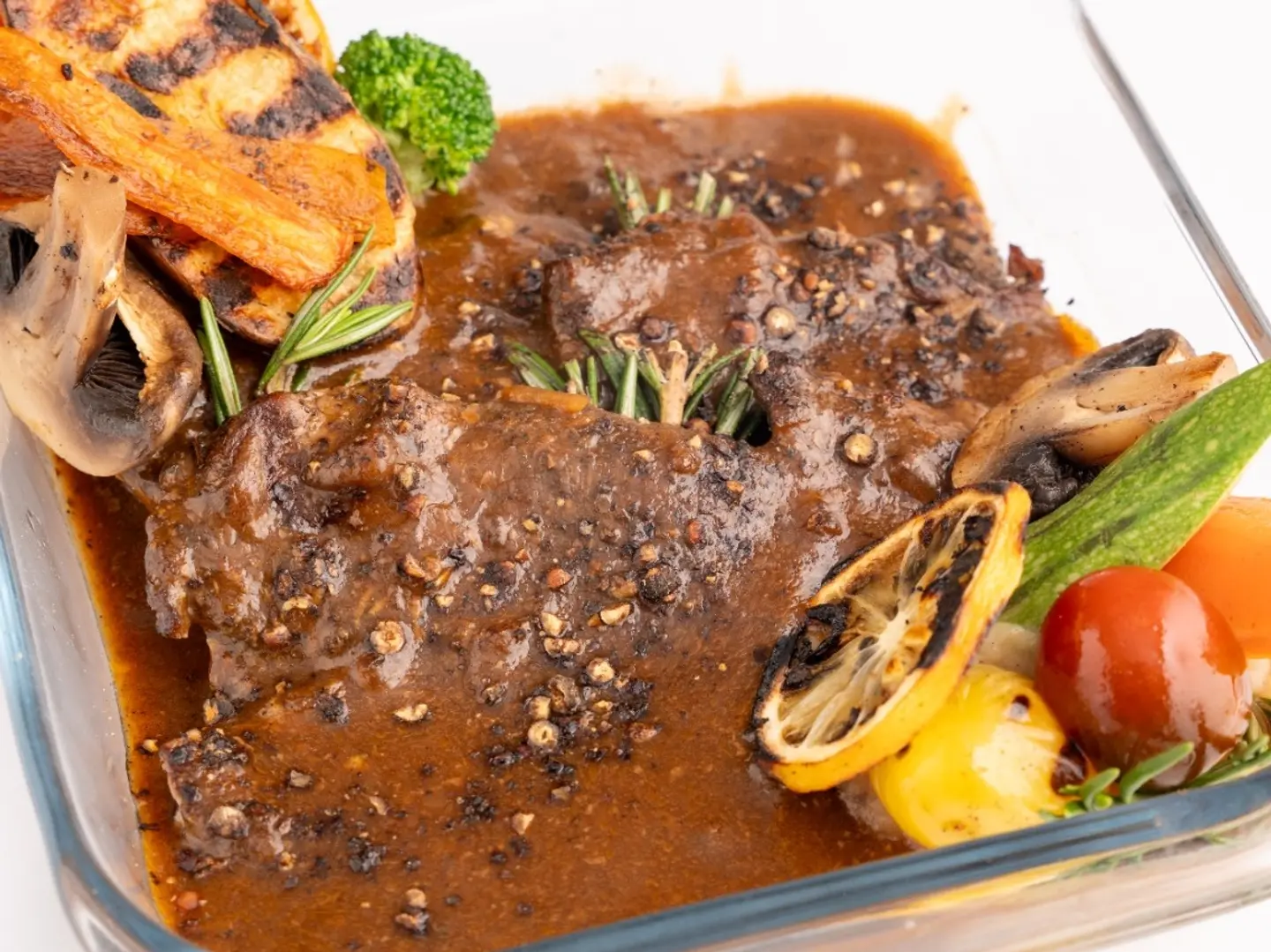Beef Steak With Mushroom - 1 Person