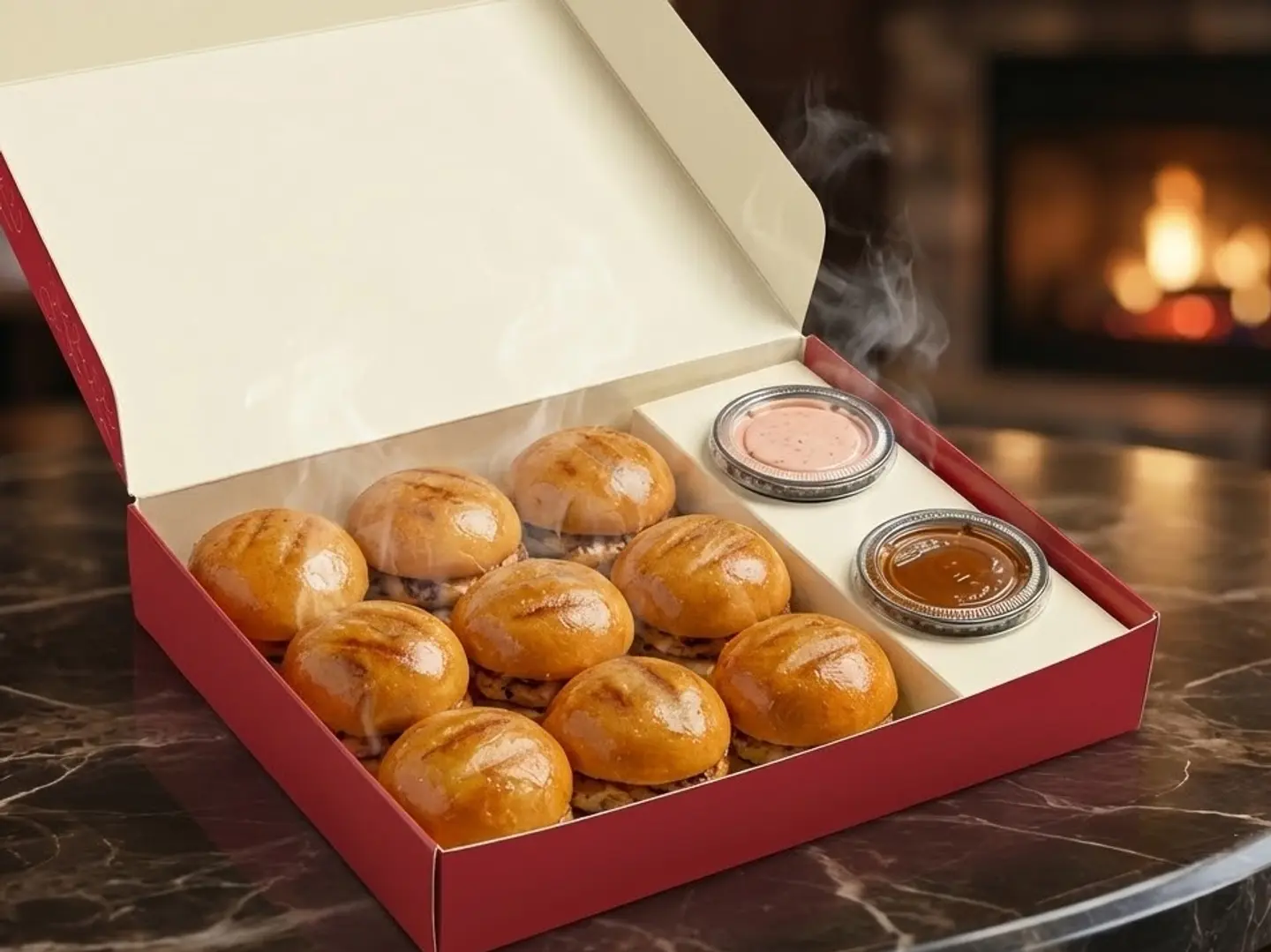 Grilled Mini Burger Box