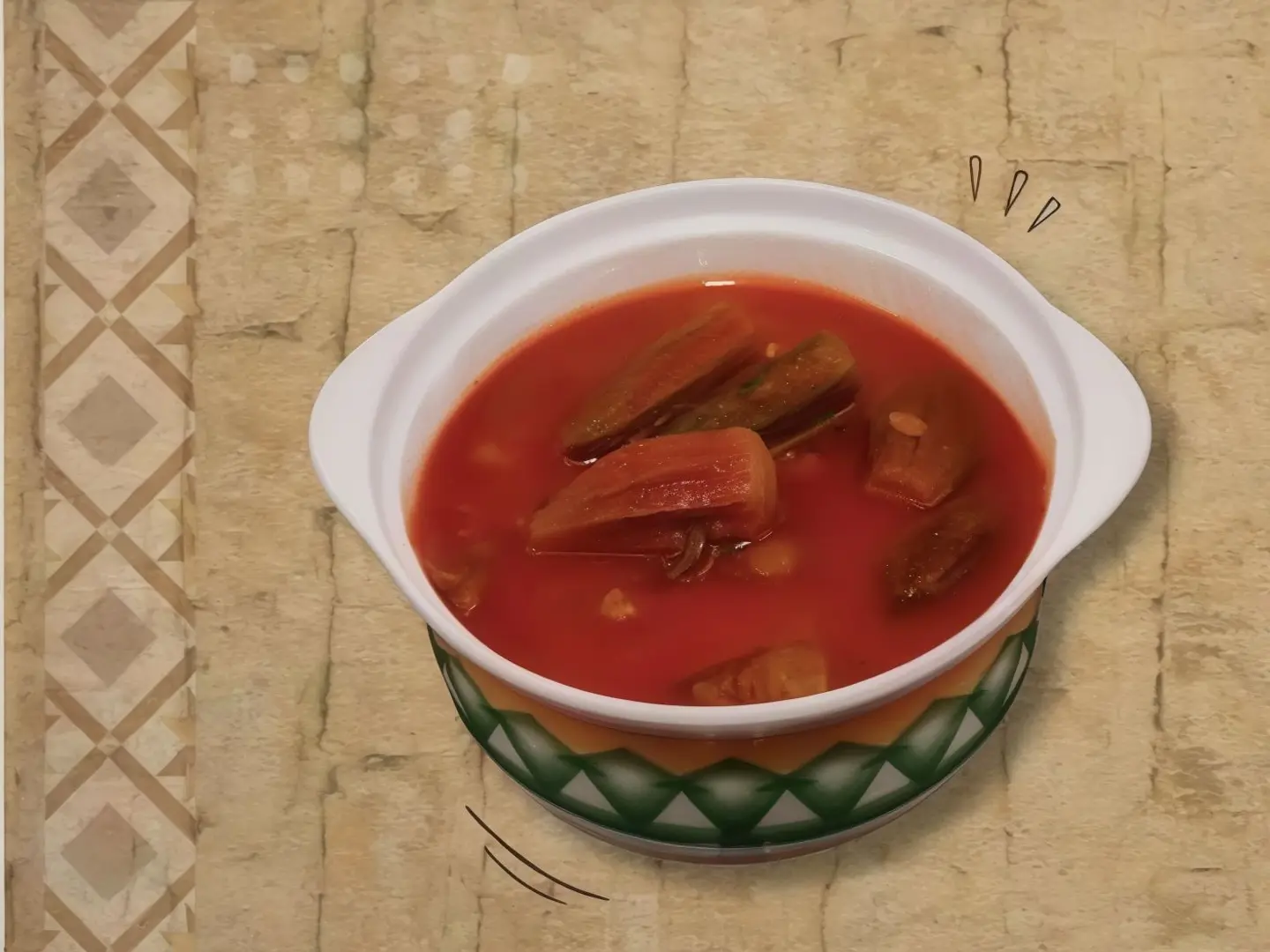 مرق بامية