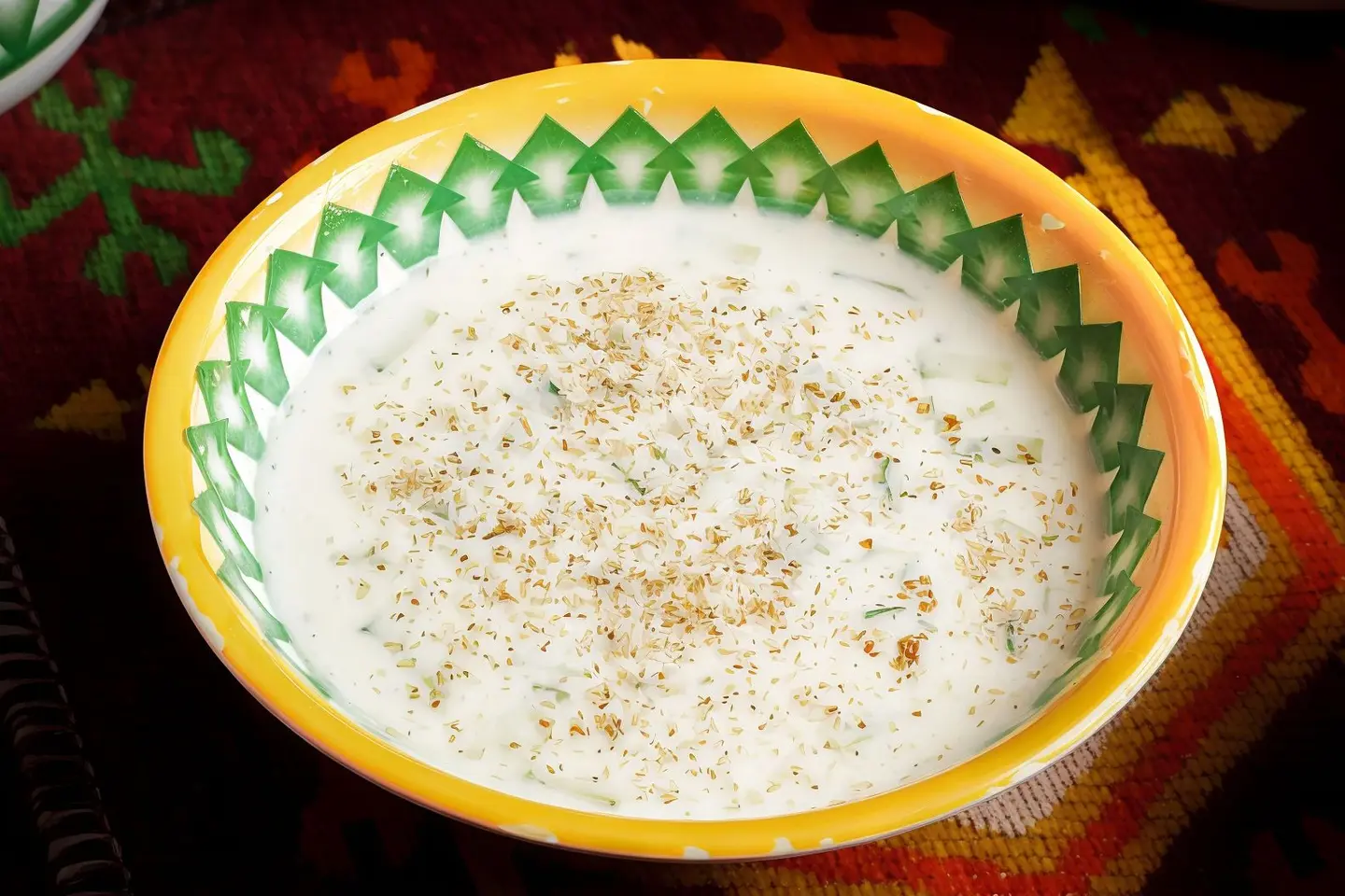 سلطة خيار لبن