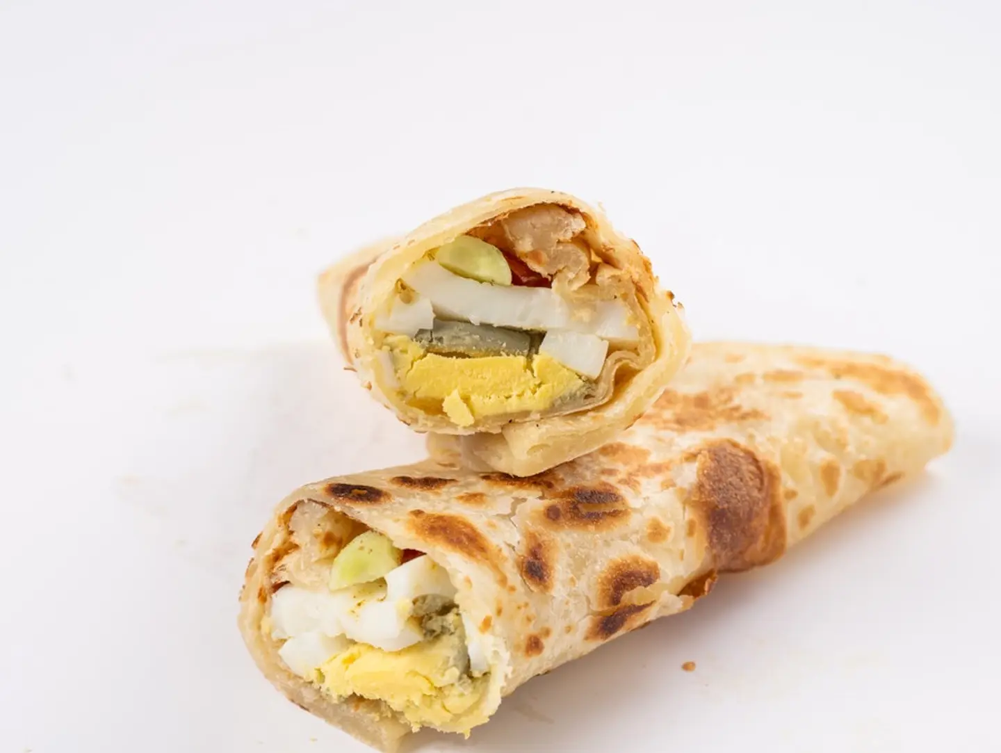 Boiled Eggs, Cheese Chapati