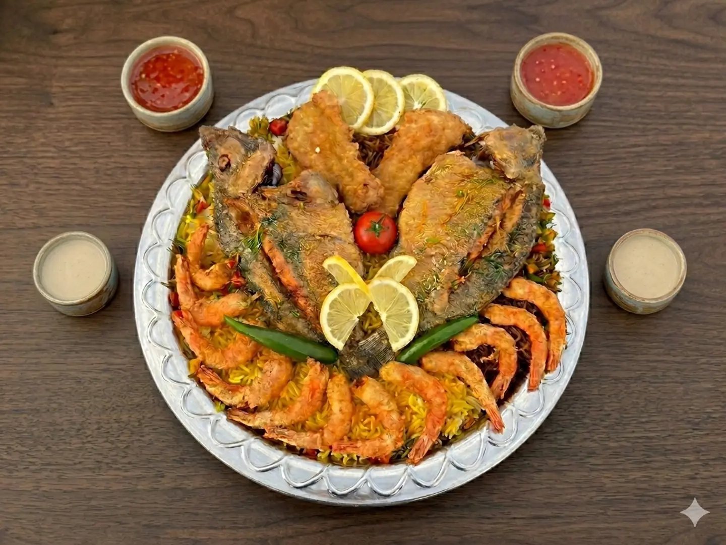 New Tilapia And Shrimp 2 Person Meal