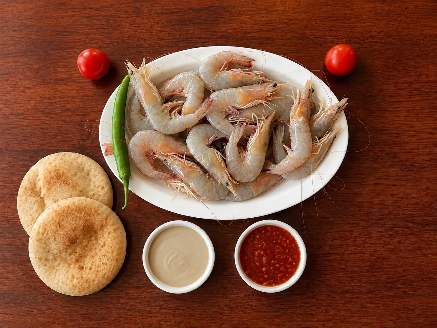 New Fresh Sea Shrimp - 500 Gram