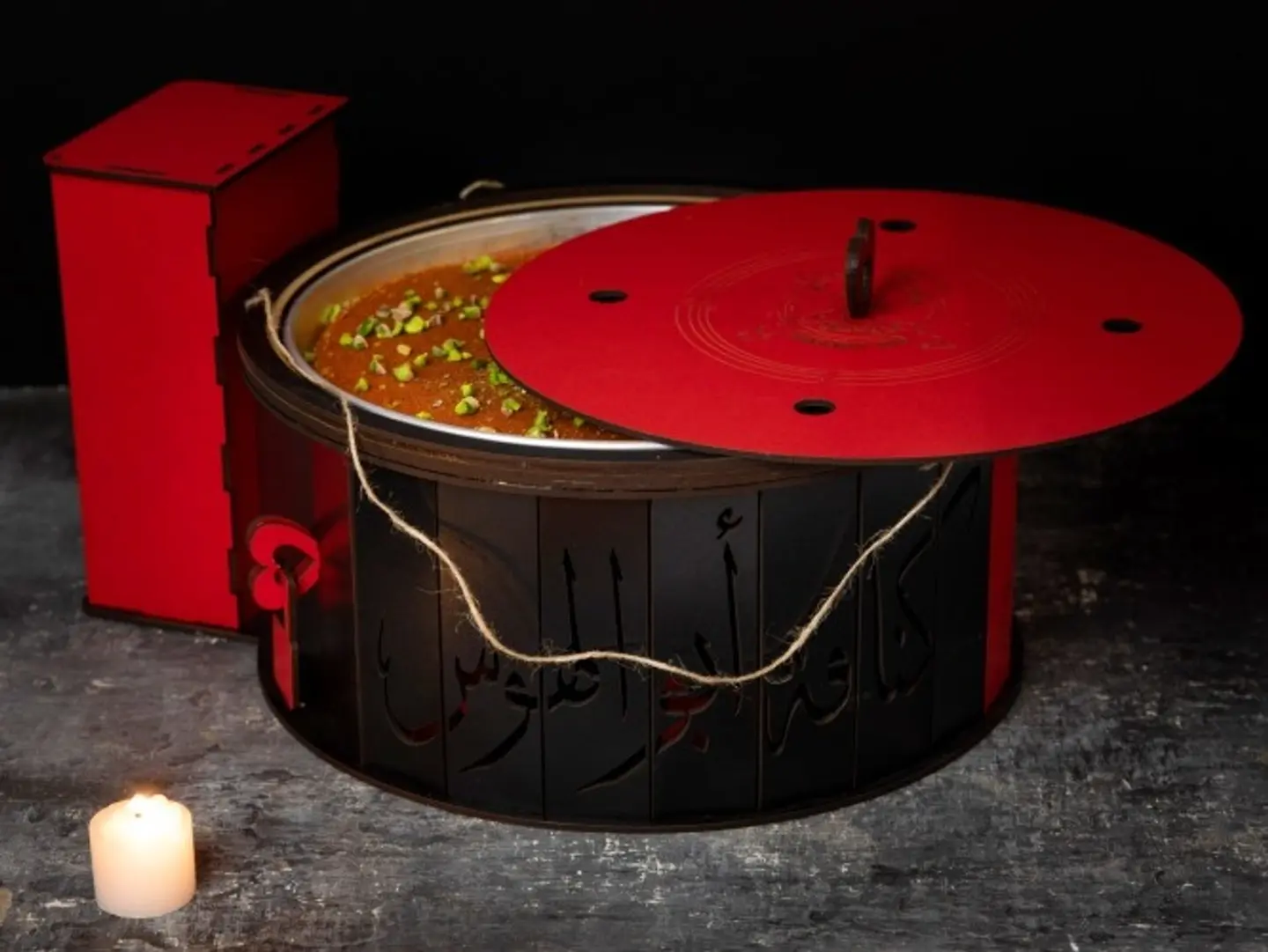 كنافة ناعمة بالجبنة مع سخان