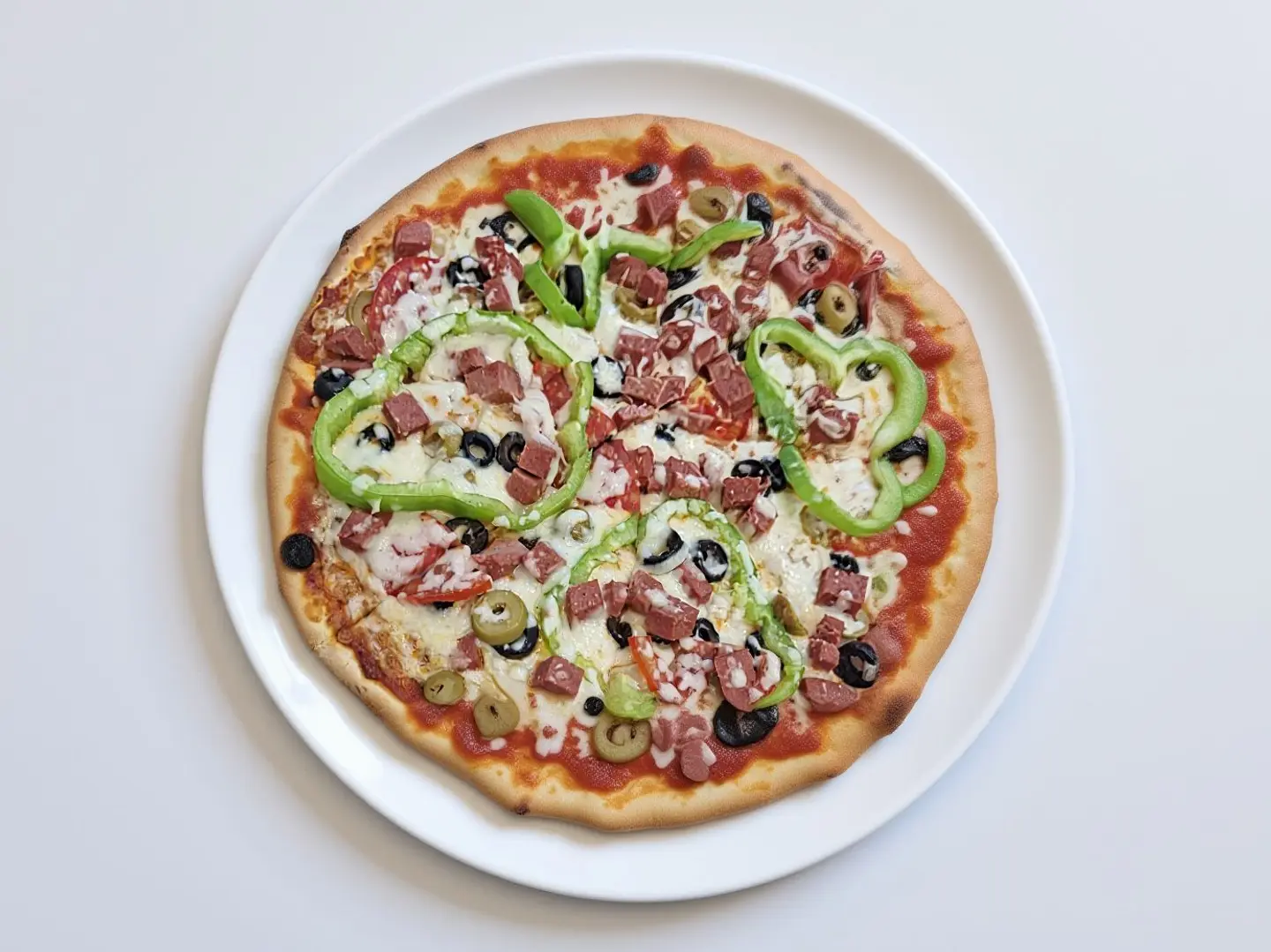 Pizza With Mortadella