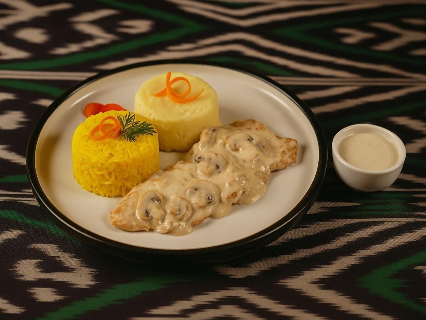 دجاج صوص مشروم