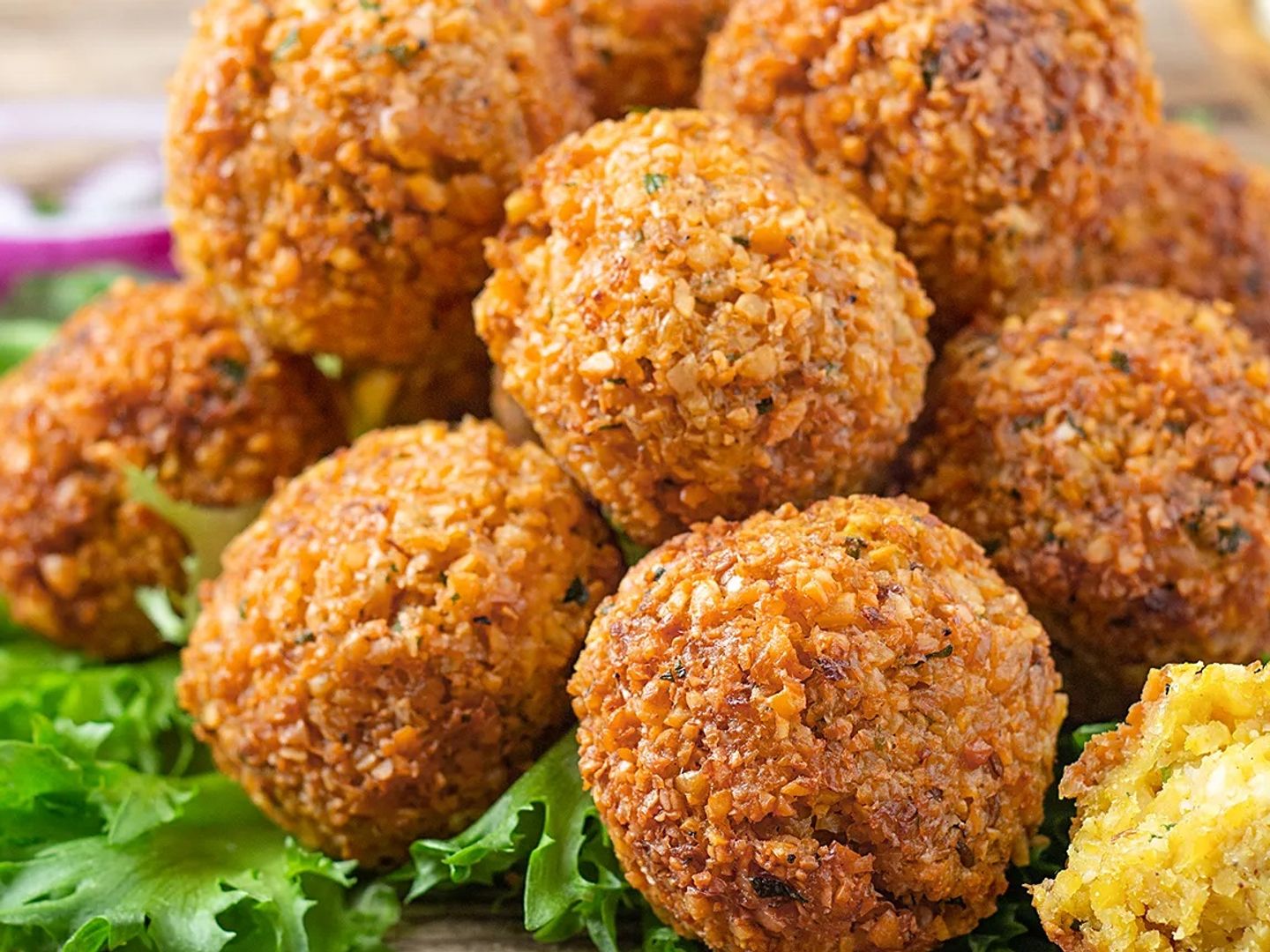 فلافل بالحبات