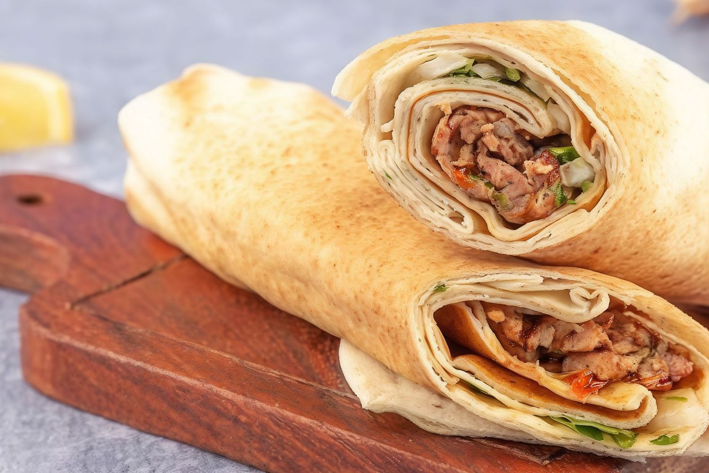 ساندوتش كباب دجاج حمص
