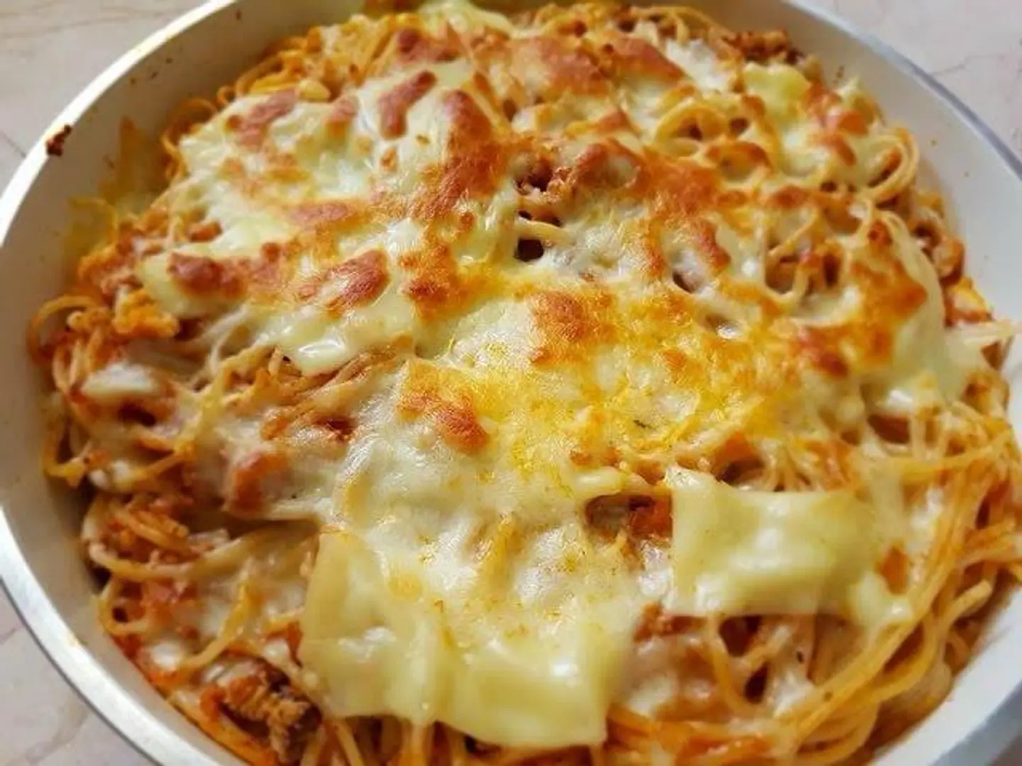 باستا دجاج بالجبن