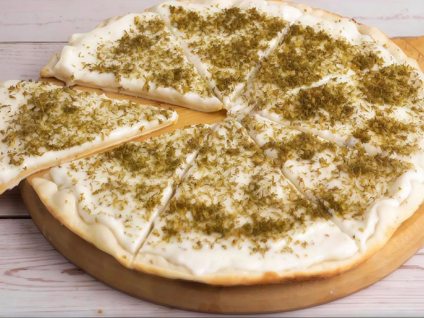 جبن بالزعتر