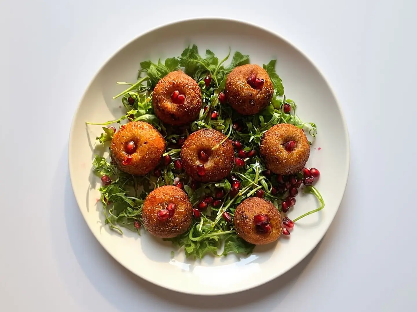 كبة مقلية لحم سبايسي