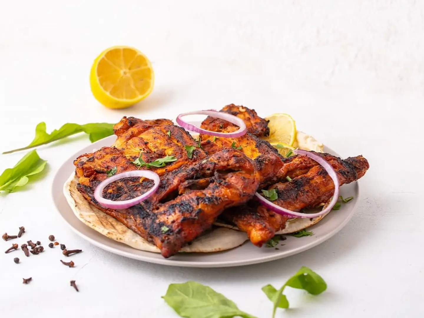 نصف فحم حراق بدون رز سادة