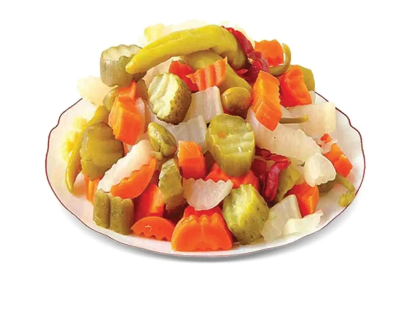 A Plate Of Pickles