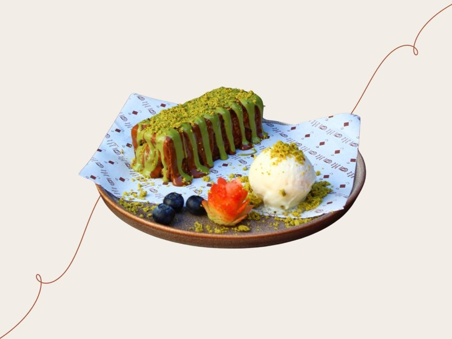 French Toast Kunafa With Pistachio