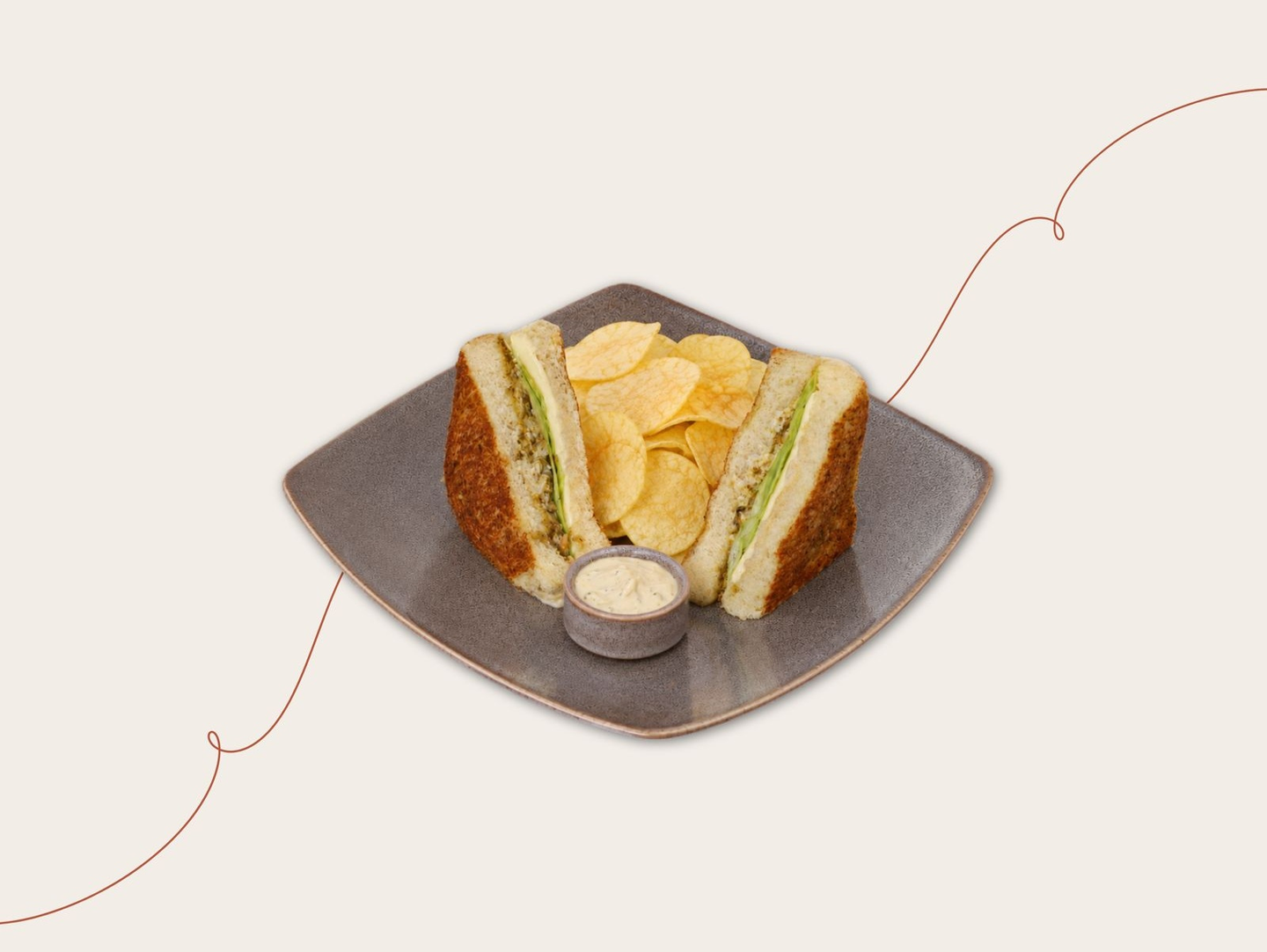 Pesto Chicken Club