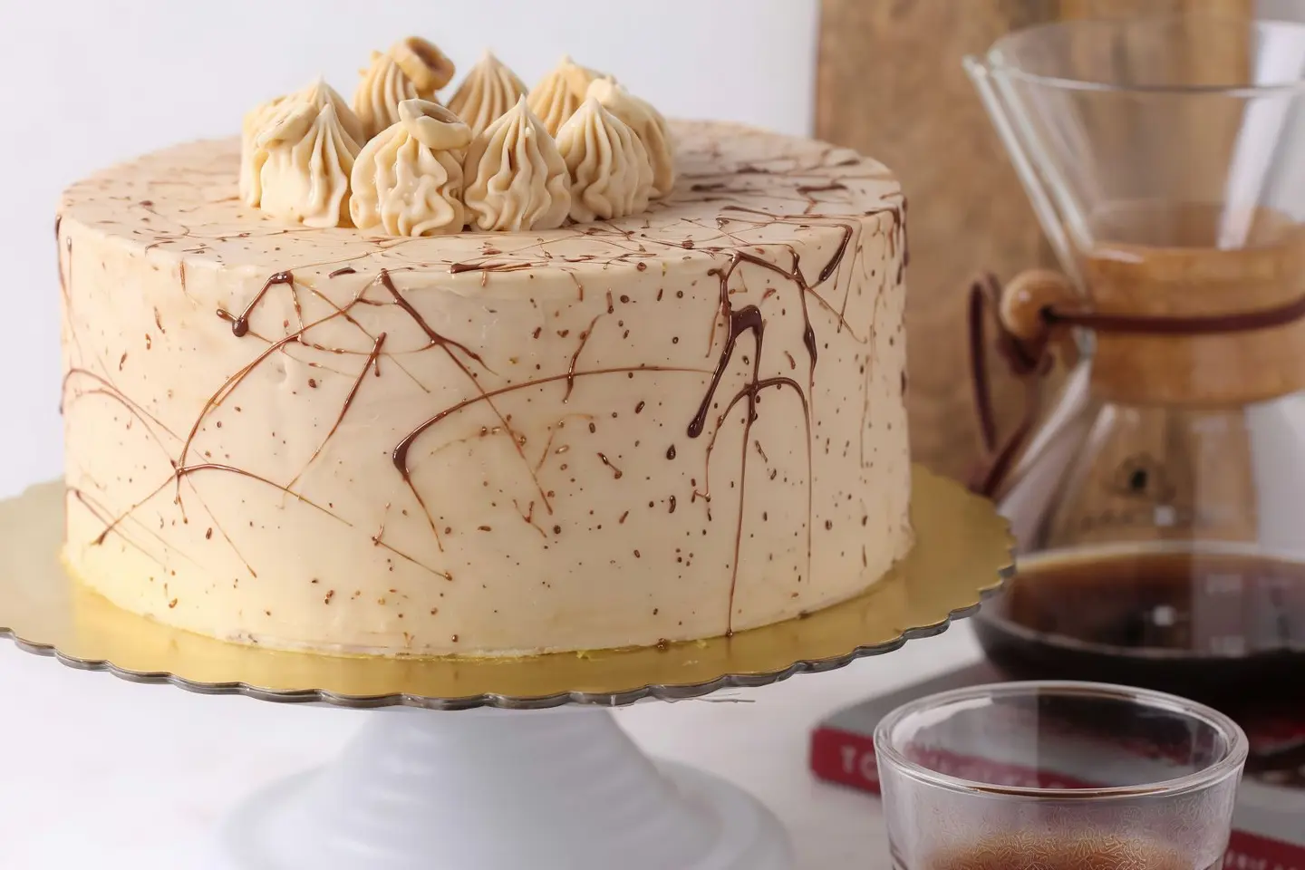 Caramel Nuts Cake