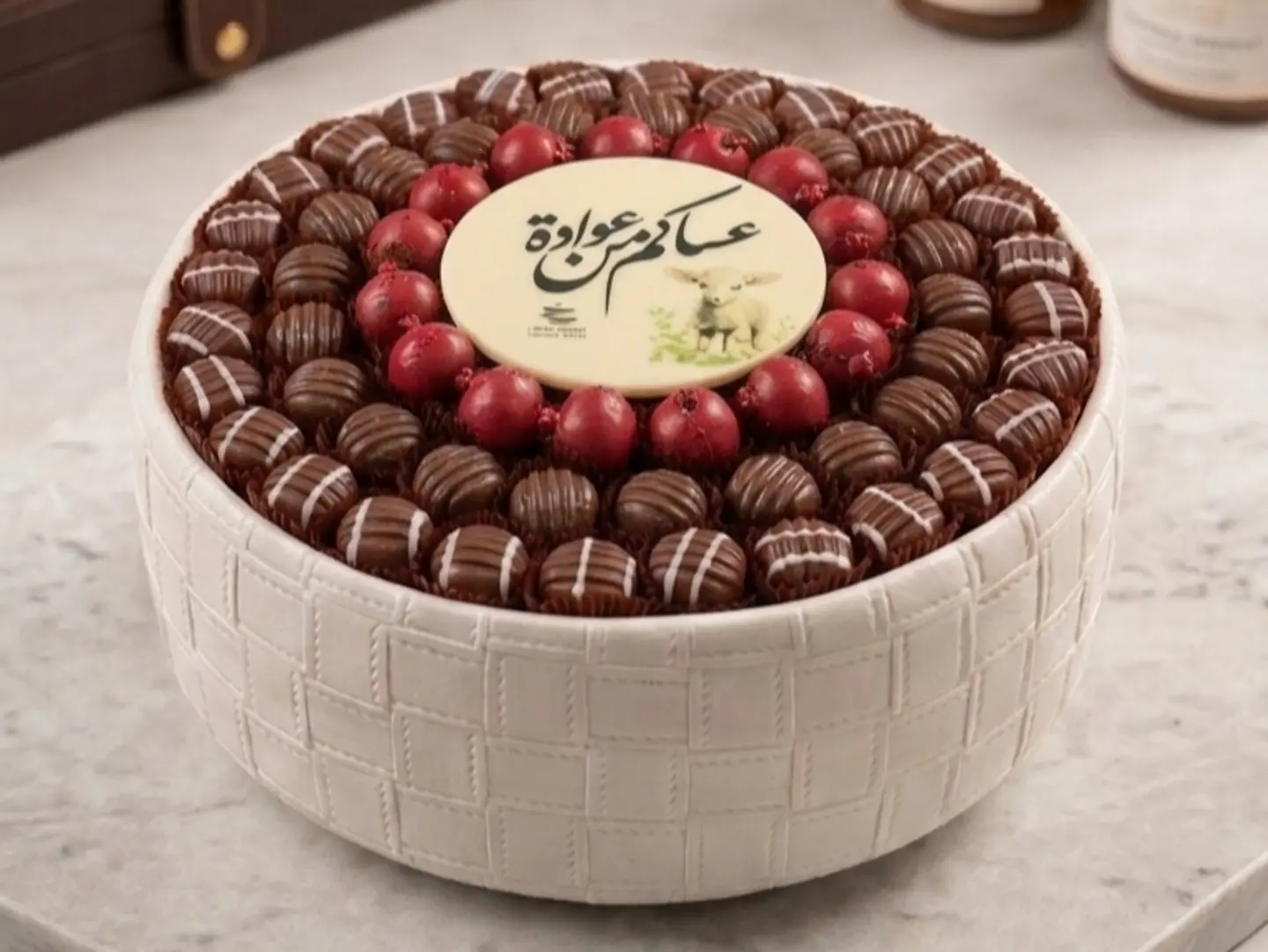 صينية مخمل لمسة كبير 5