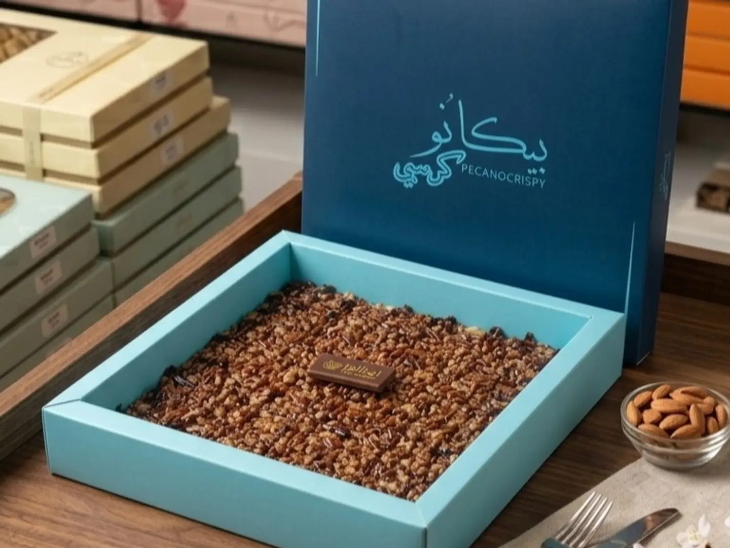 بيكانو كرسبي زي اللوز