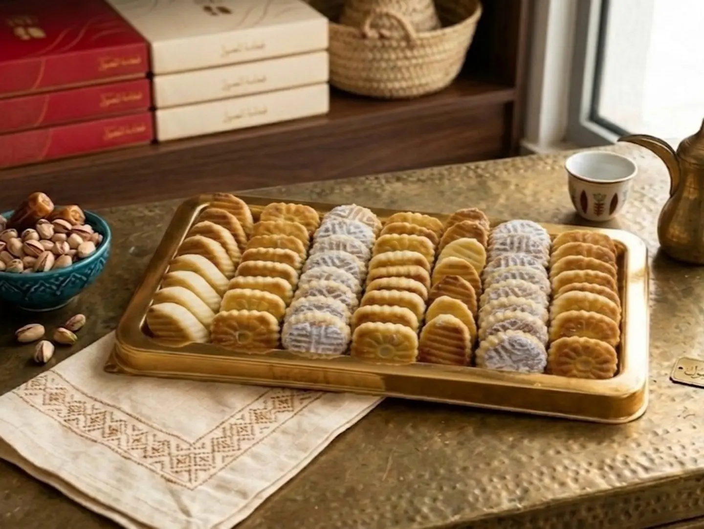 Medium Walnut Maamoul