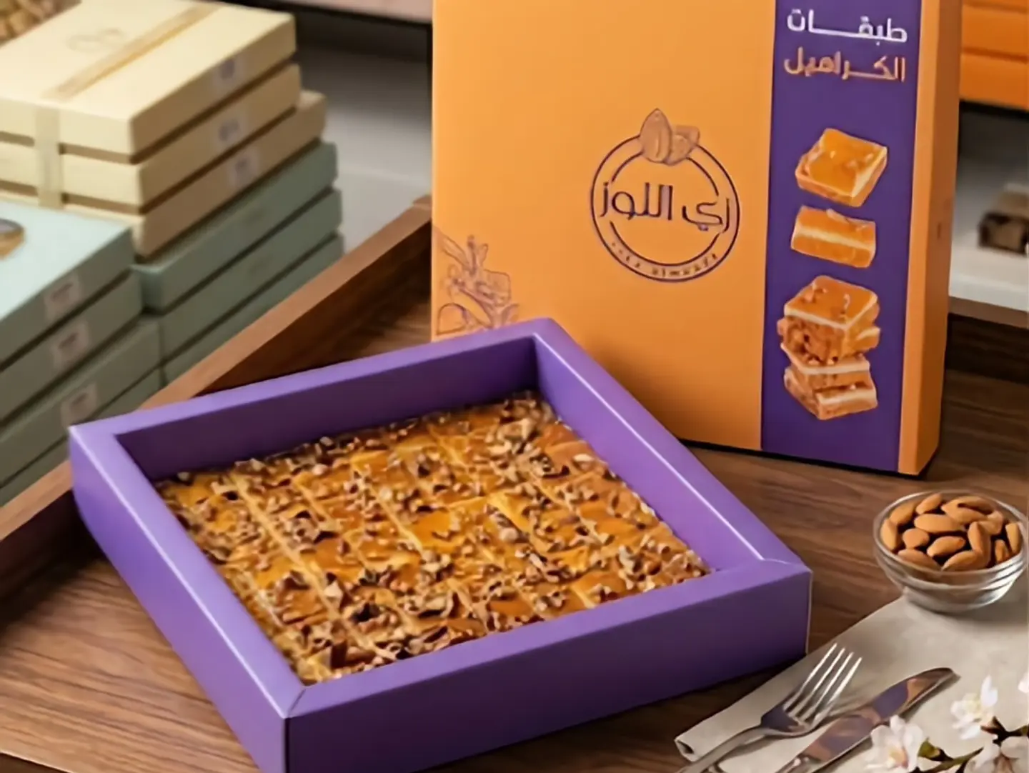 حلا الكراميل زي اللوز
