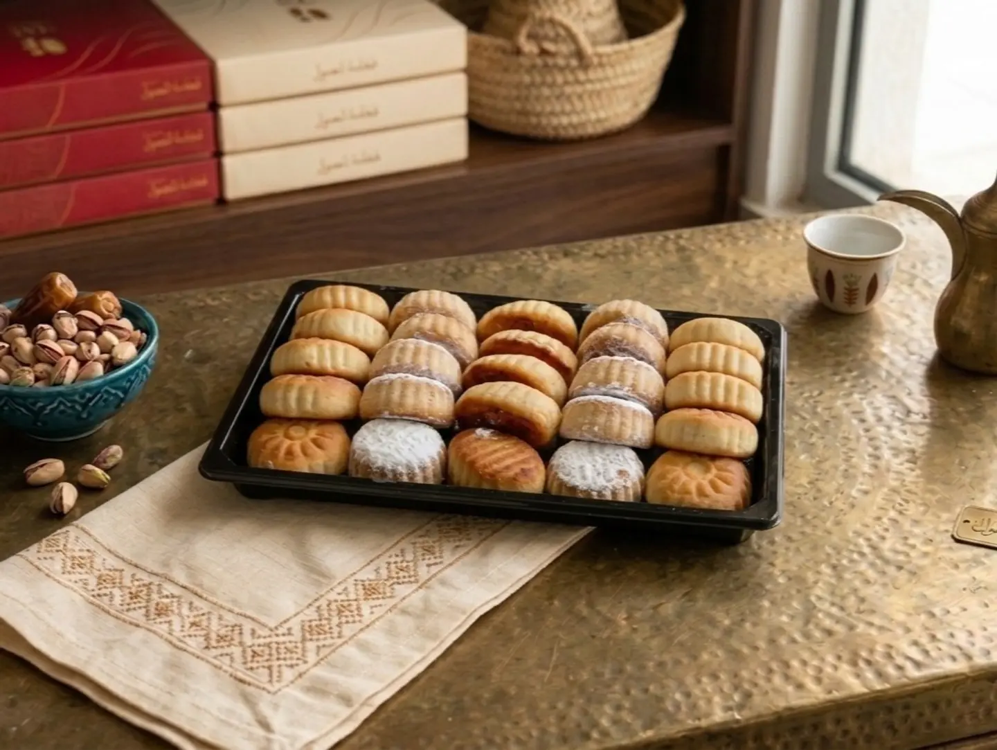 Small Walnut Maamoul.