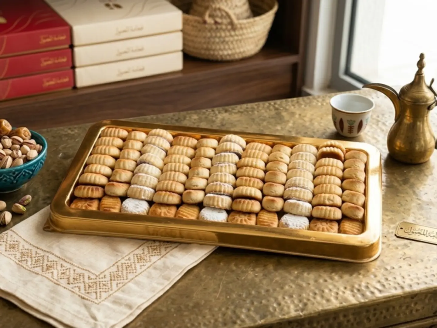 Large Maamoul With Dates