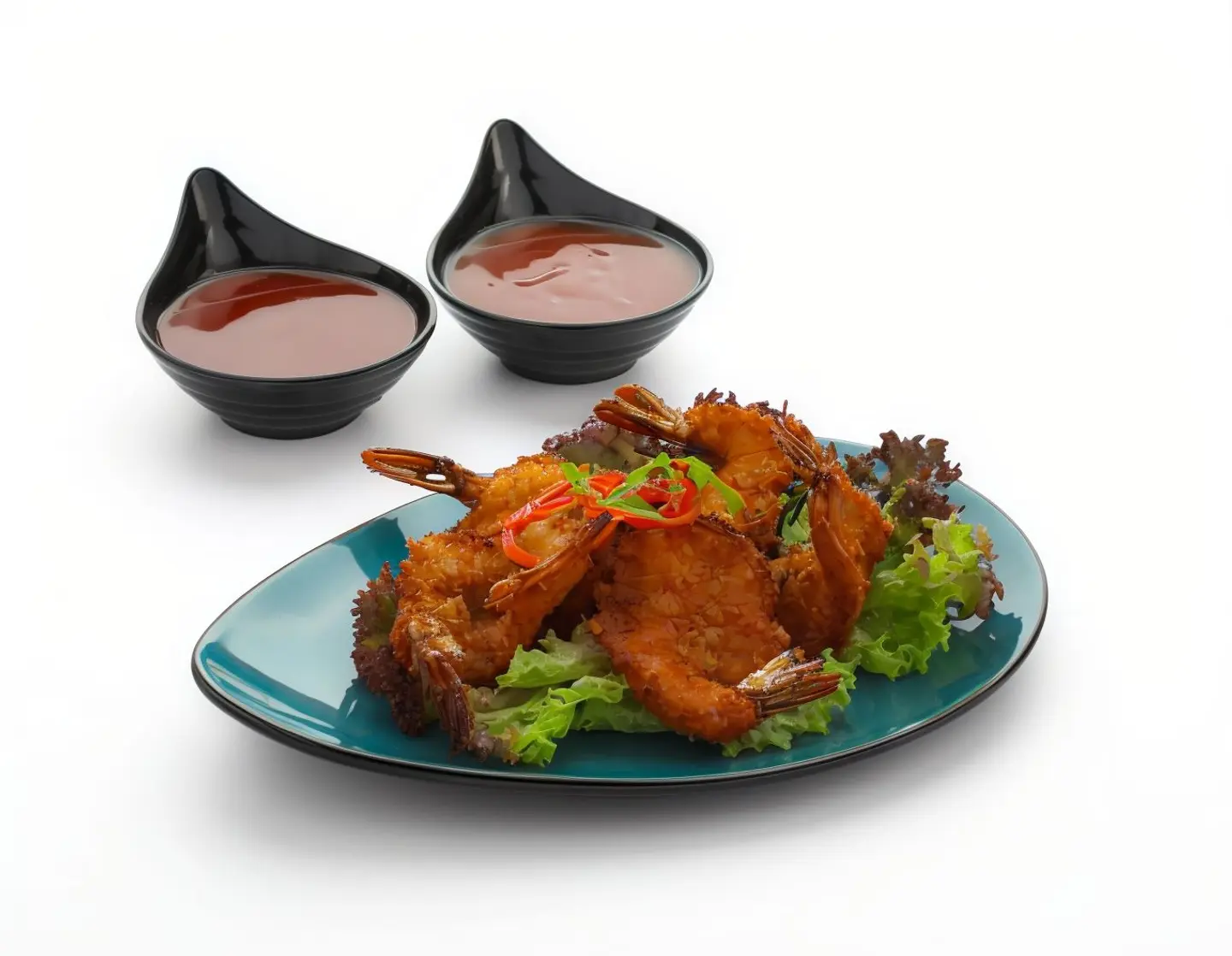 الروبيان المقلى