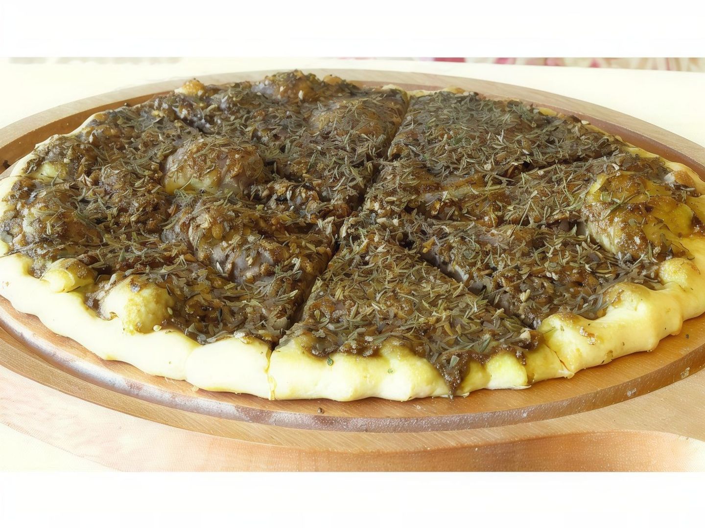 بيتزا زعتر