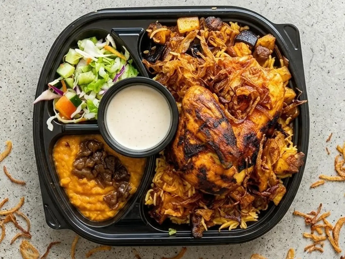 Work Meal Red Kapsa Khashoga