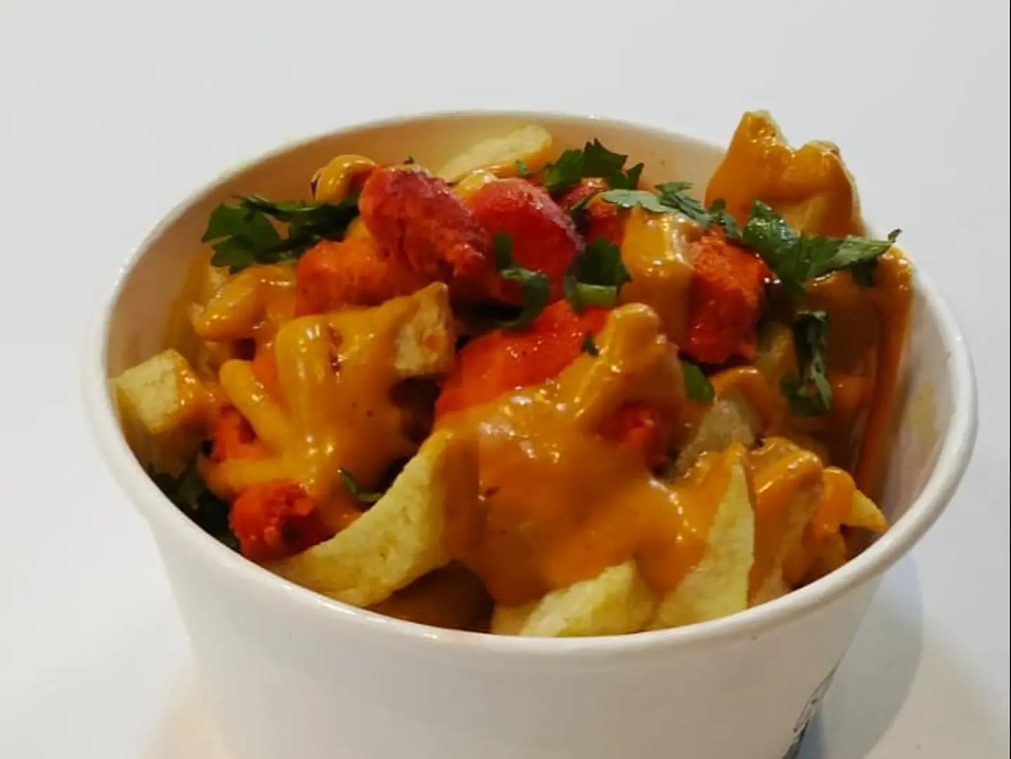 صحن تكا فرايز