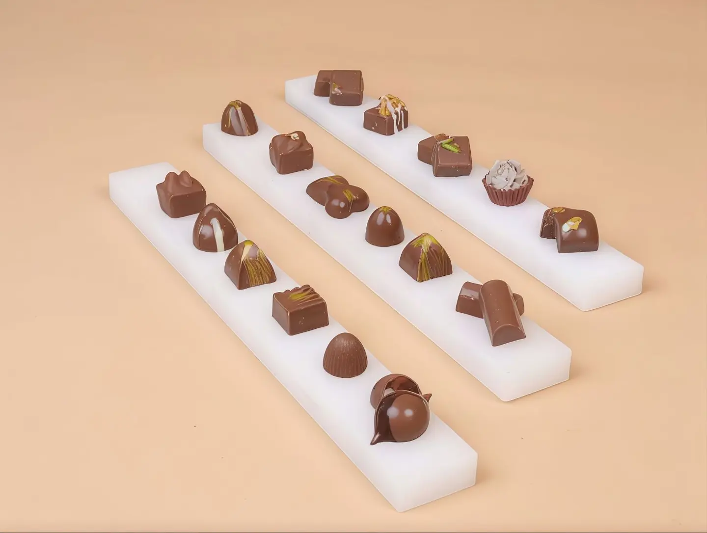 شوكلاته مكشوفه - ربع كيلو