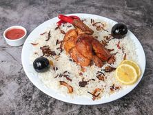 نصف دجاج شواية