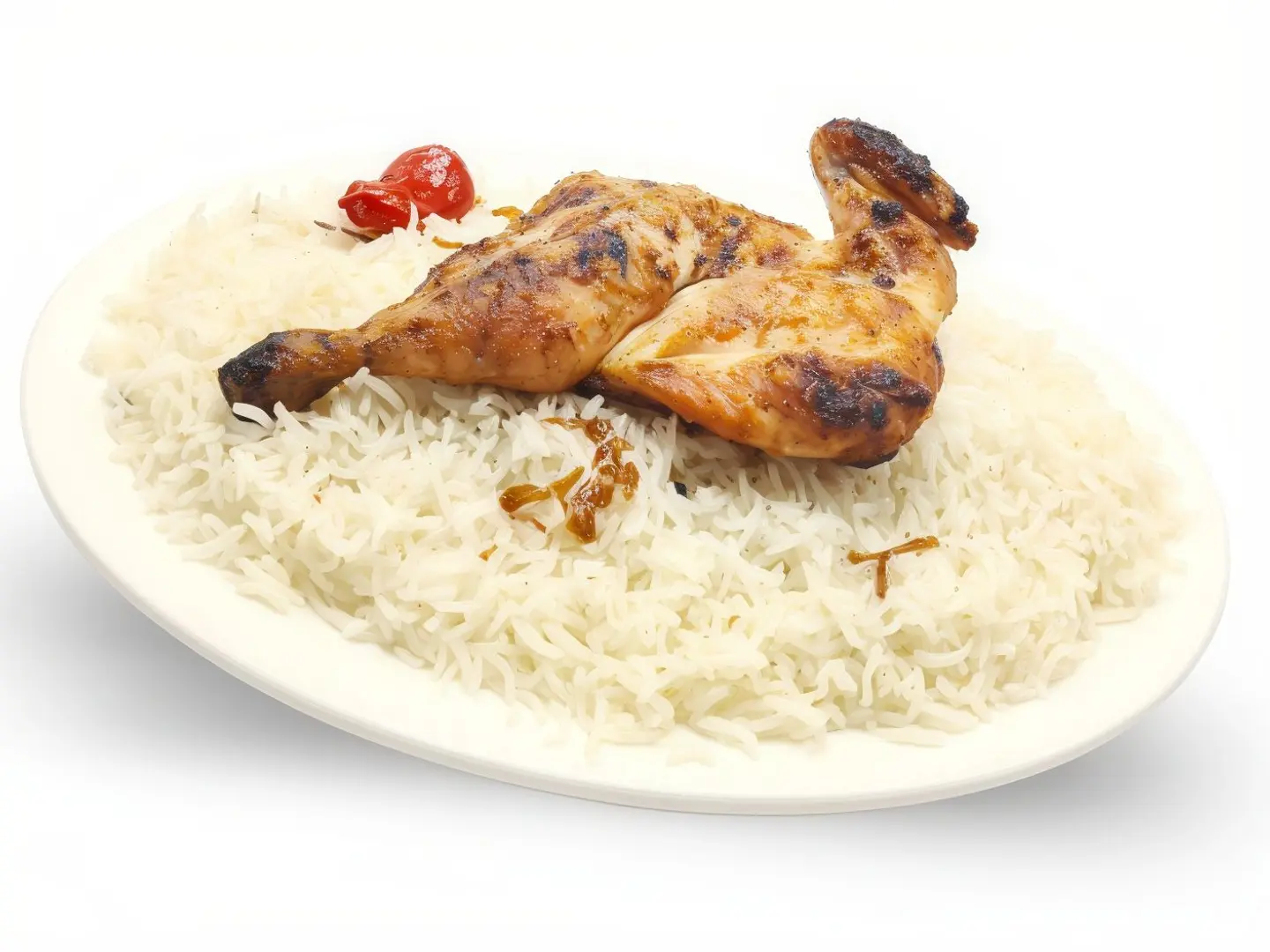 نصف دجاج مظبي