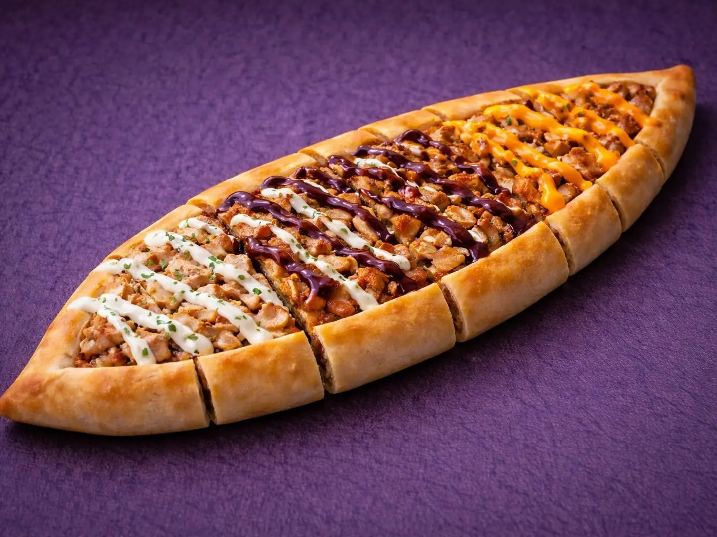 Chicken Pie With Mixed Sauce