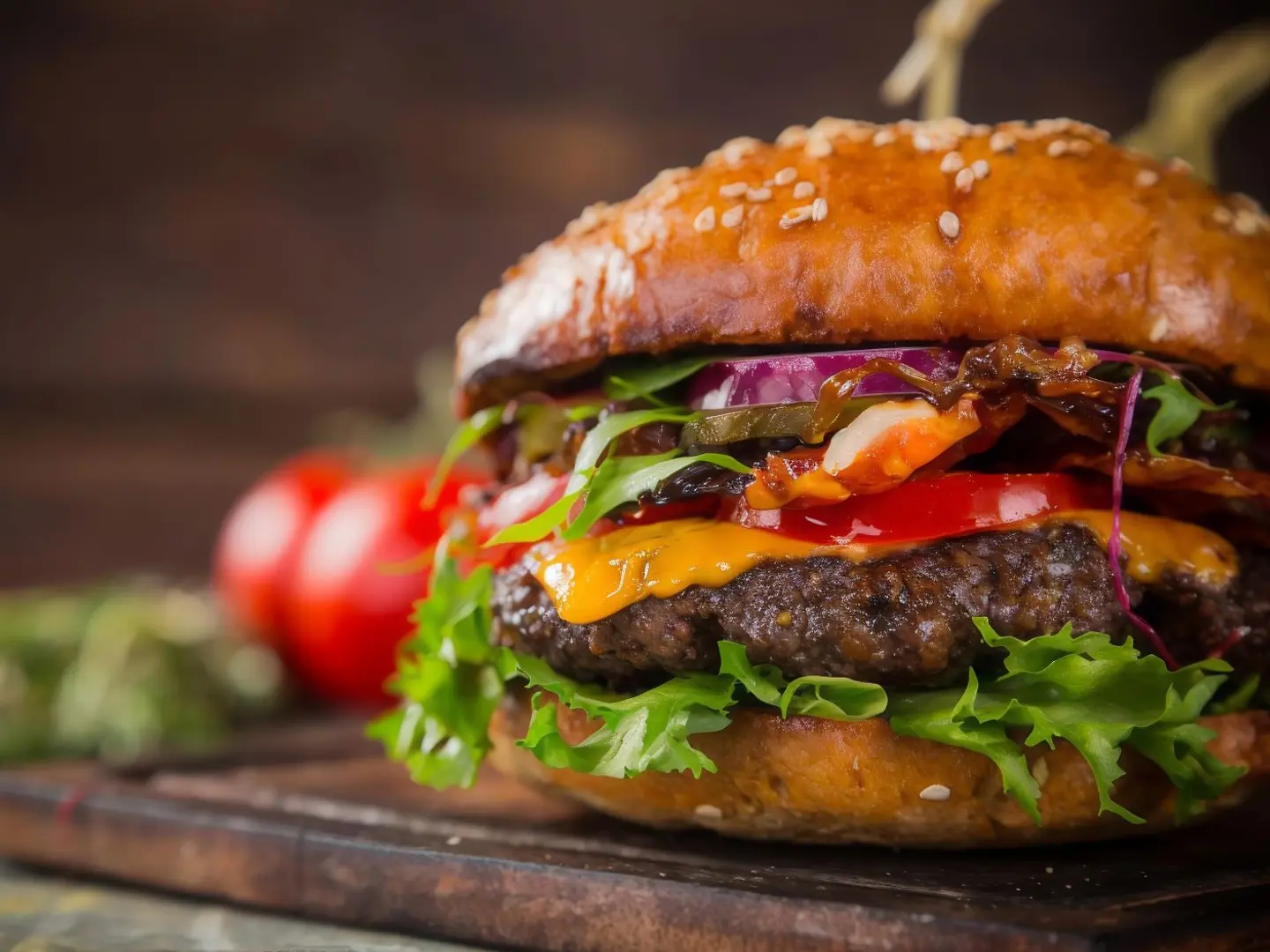 Beef Burger Sandwich