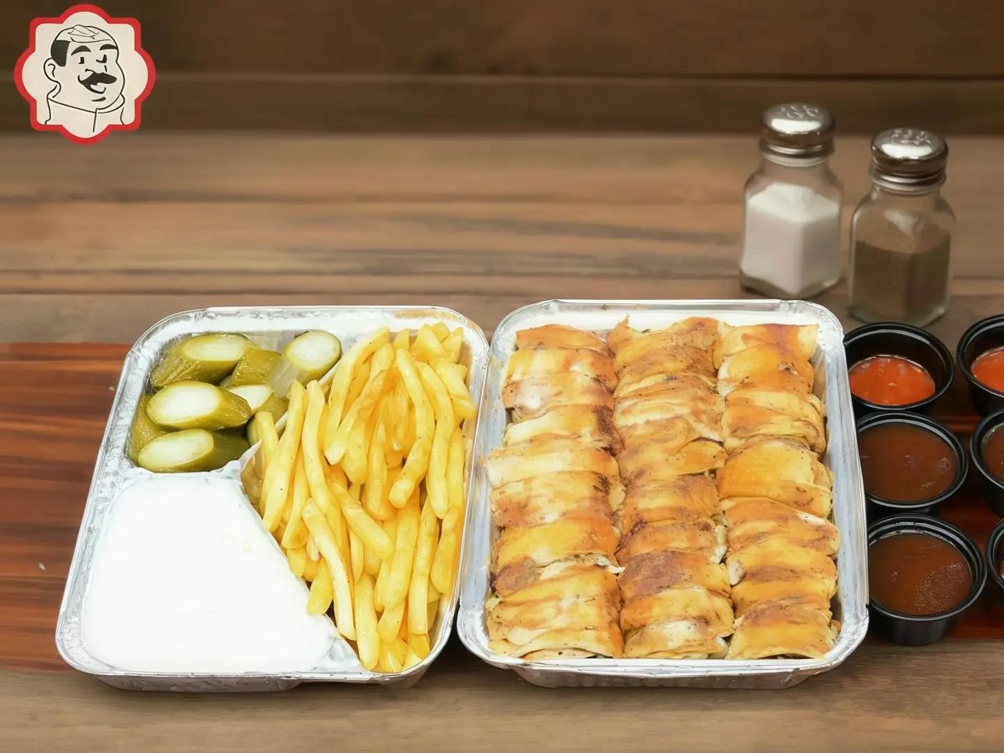 نصف كيلو شاورما