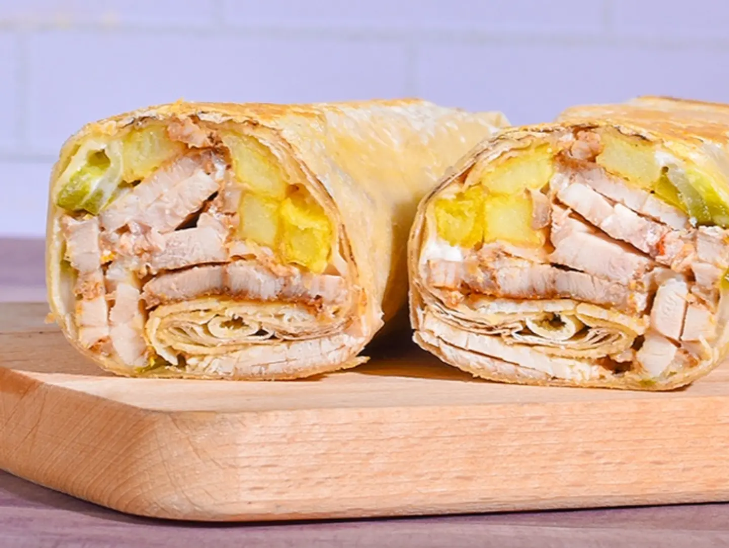 شاورما خبز صاج