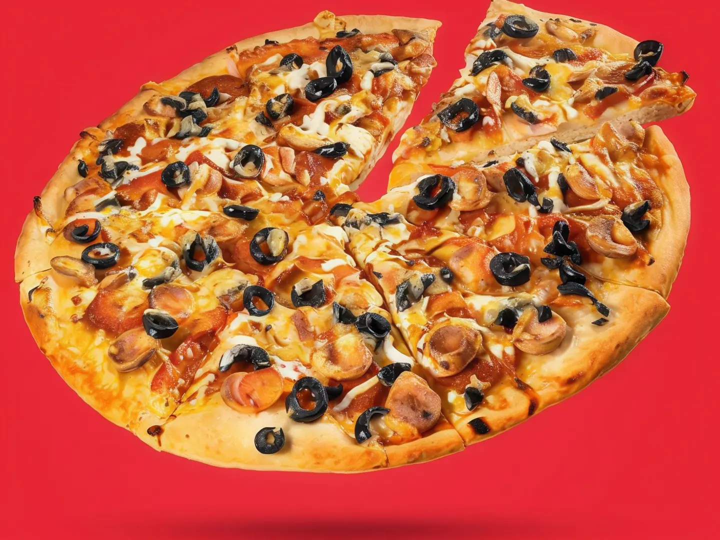 Large Shawarma Pizza