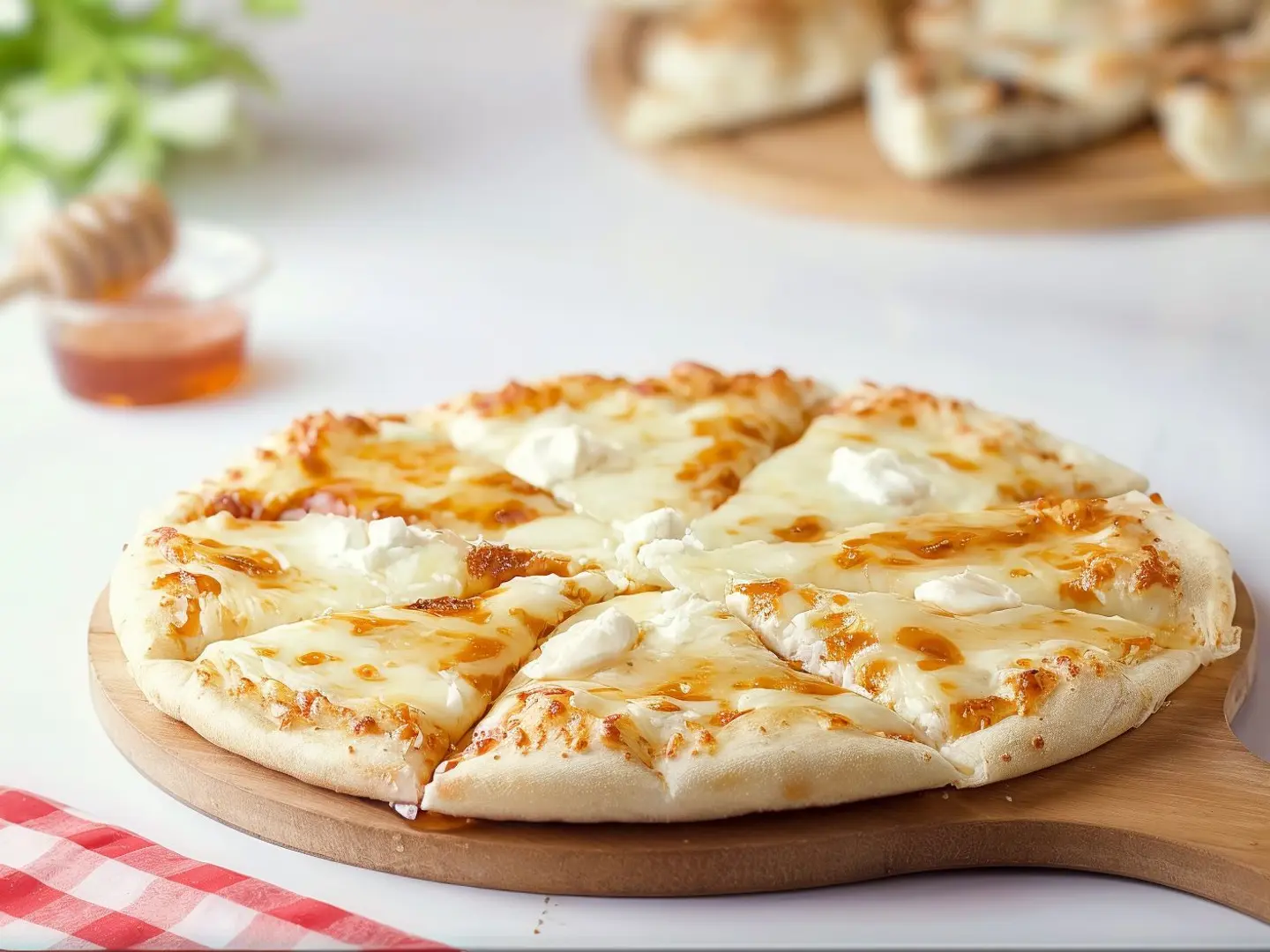 Large Birds Nest Pizza