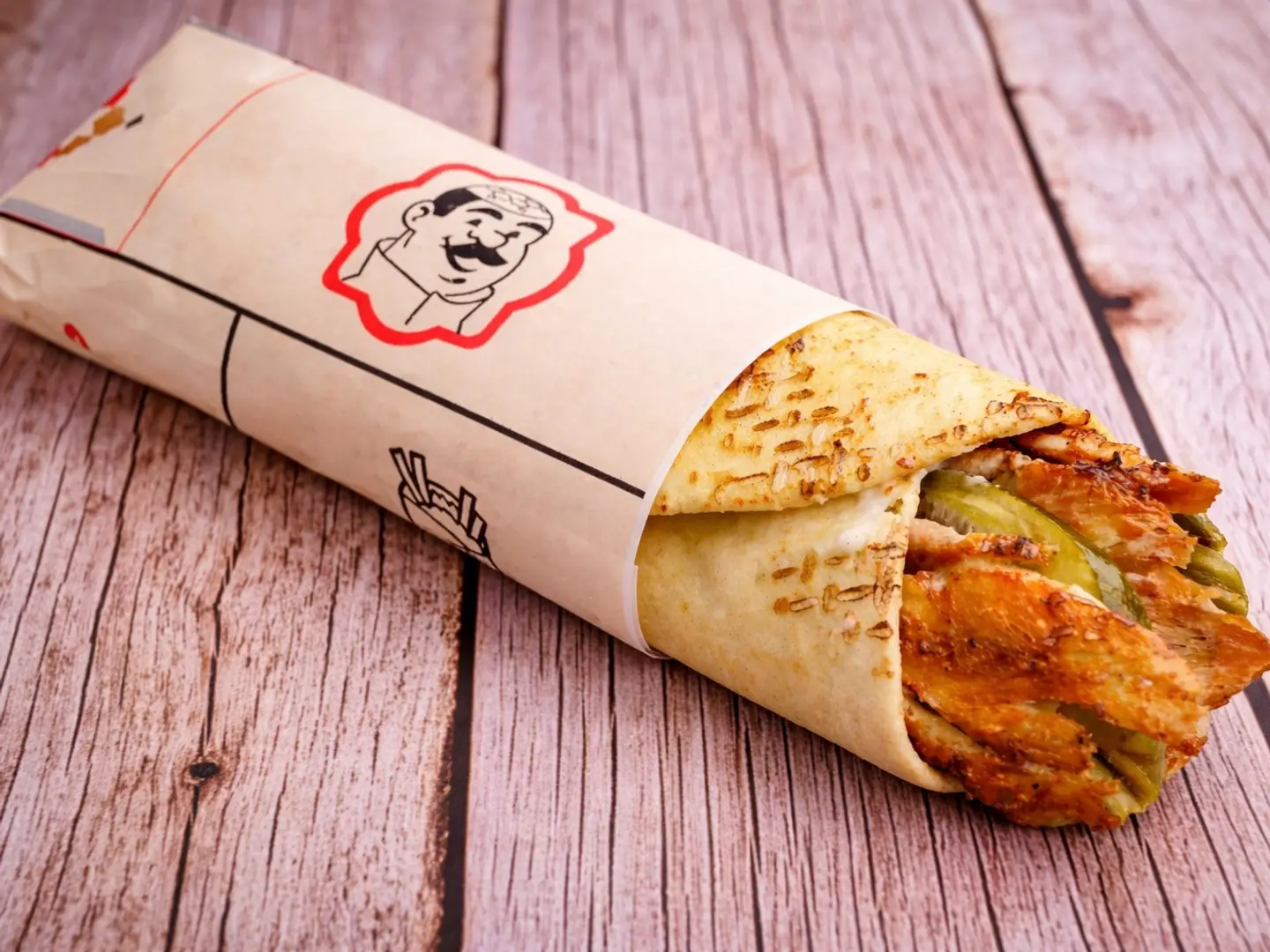 Plain Bread Shawarma