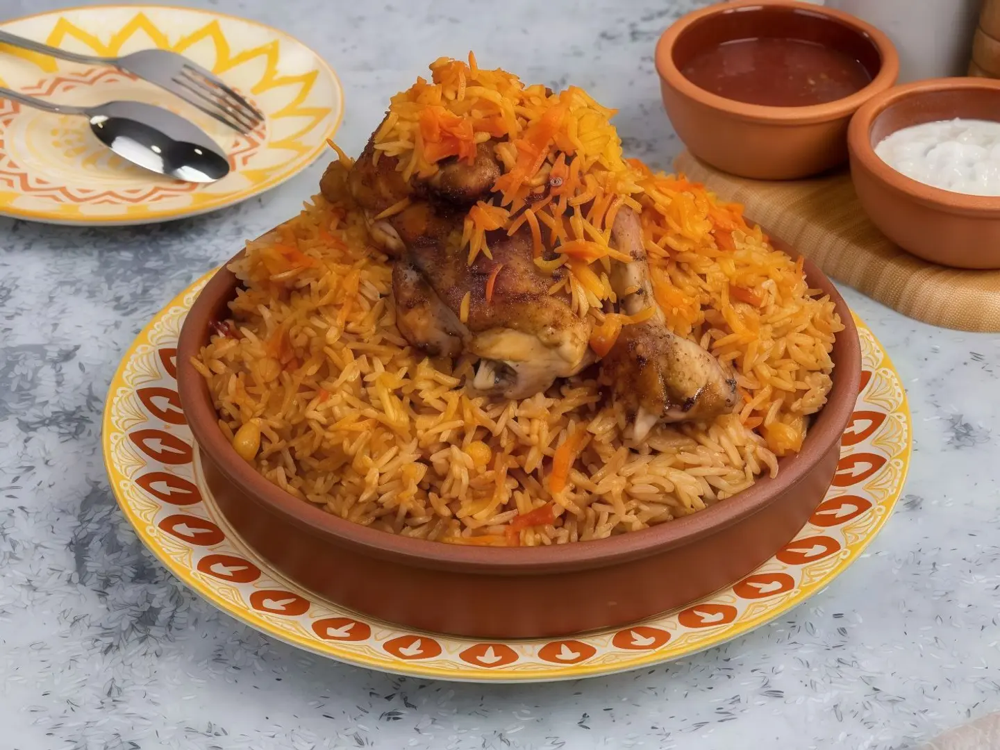 Chicken Bukhari Rice - 4 Persons