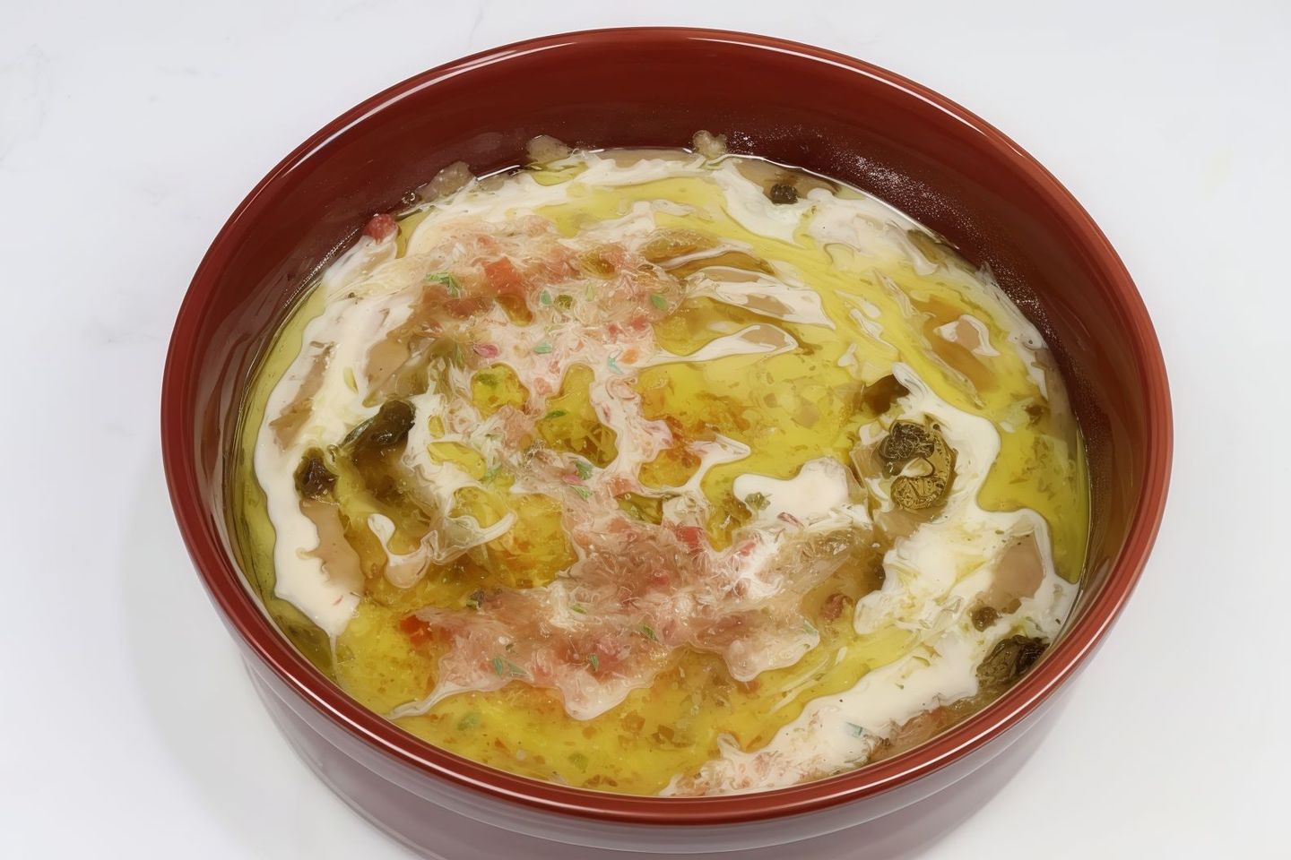 فول بالزيت وسط