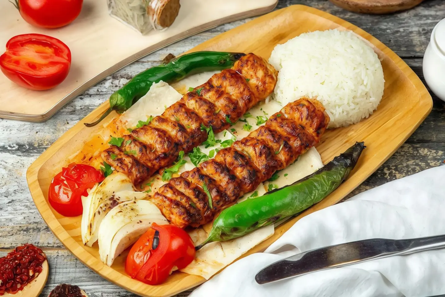 كباب بيتي دجاج