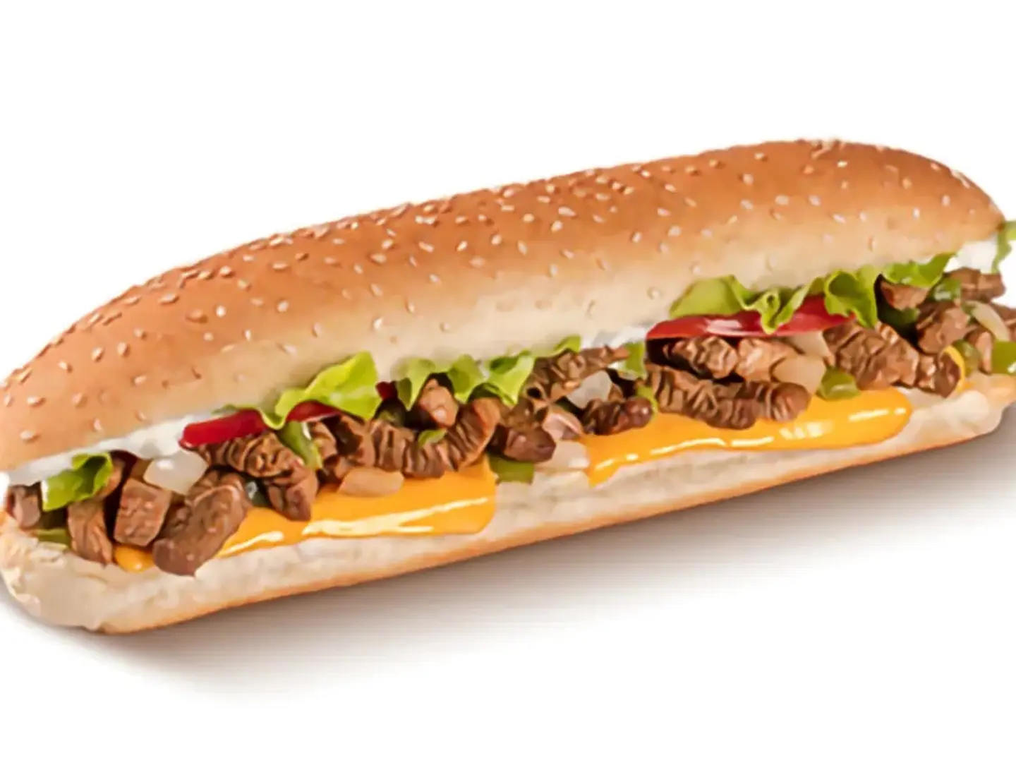 ساندويتش لحم مشوي بخبز بطاطس