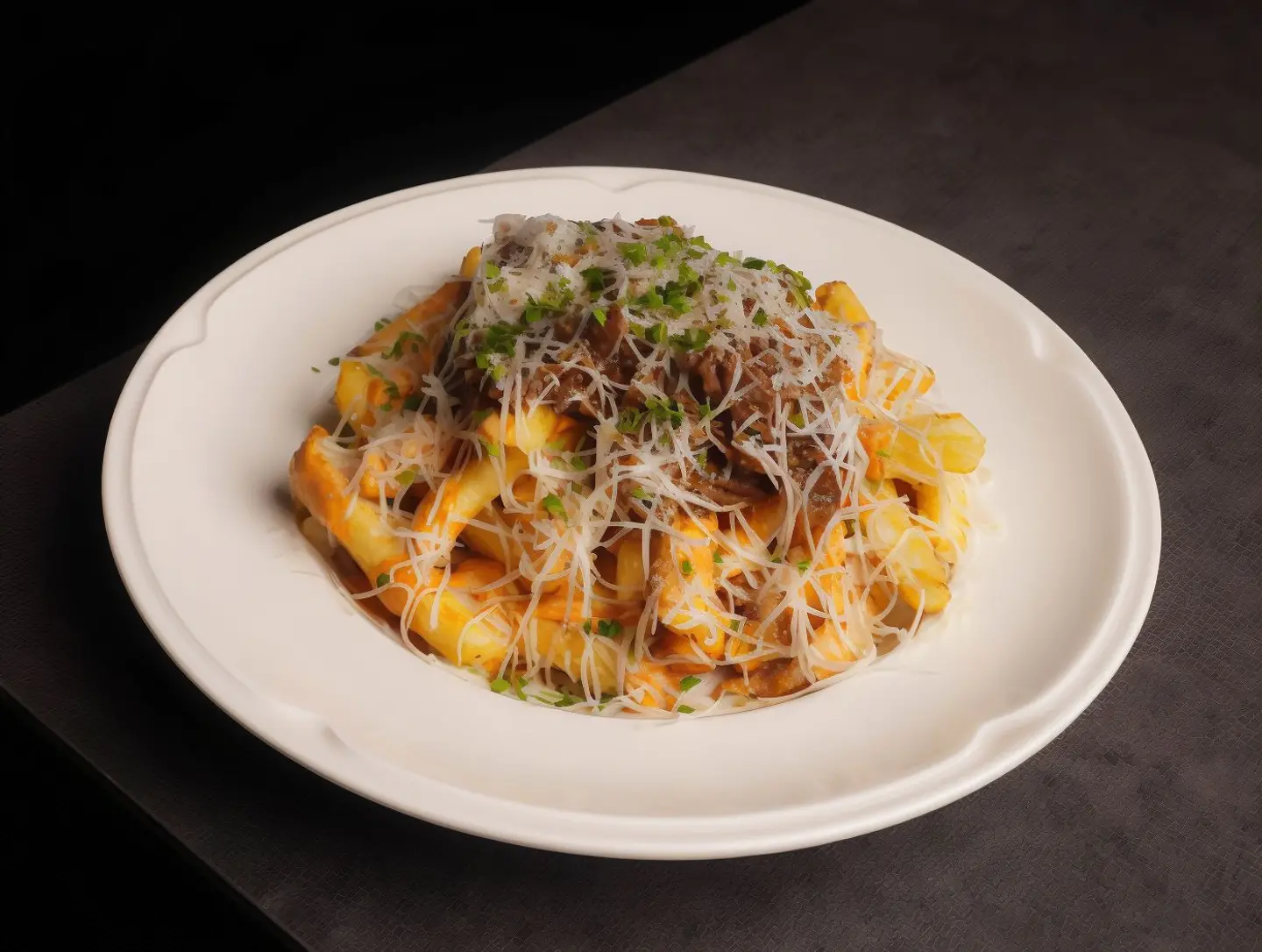 Vino Braised Fries
