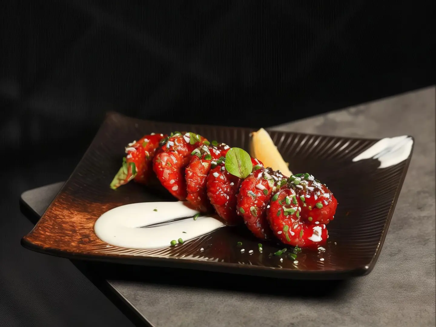 جمبري مقلي اسيوي