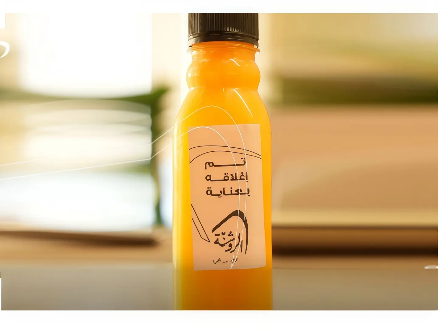 عصير برتقال طازج