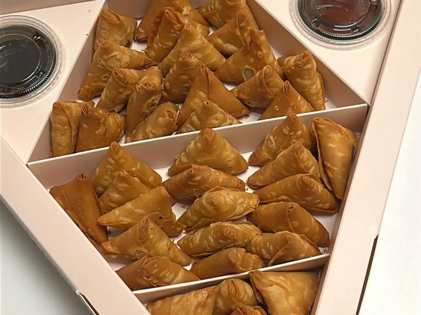 Mini Musakhan Samosas